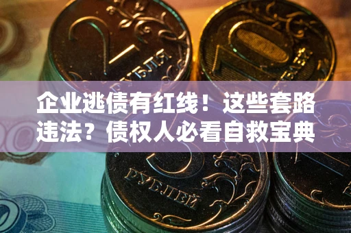 济南企业逃债有红线！这些套路违法？债权人必看自救宝典