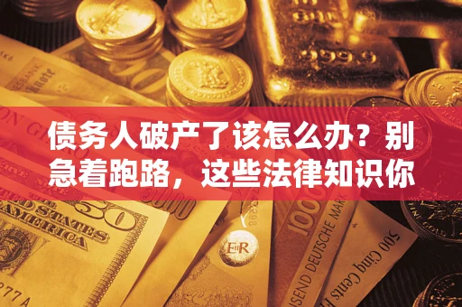济南债务人破产了该怎么办？别急着跑路，这些法律知识你必须懂